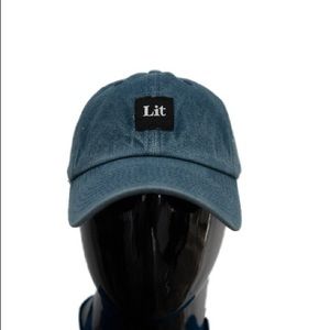 DENIM LIT DAD HAT